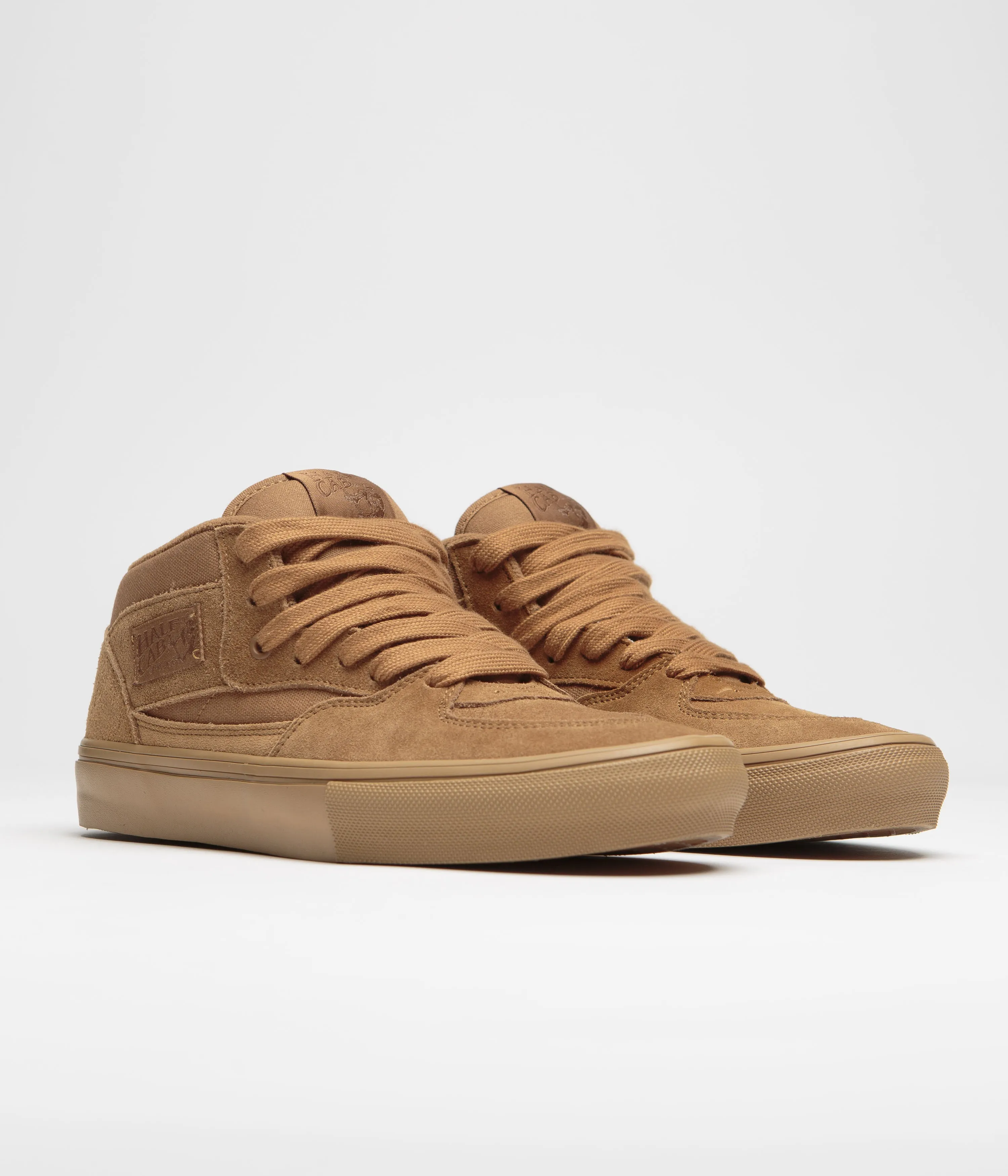 Vans Skate Half Cab Shoes - Brown / Gum