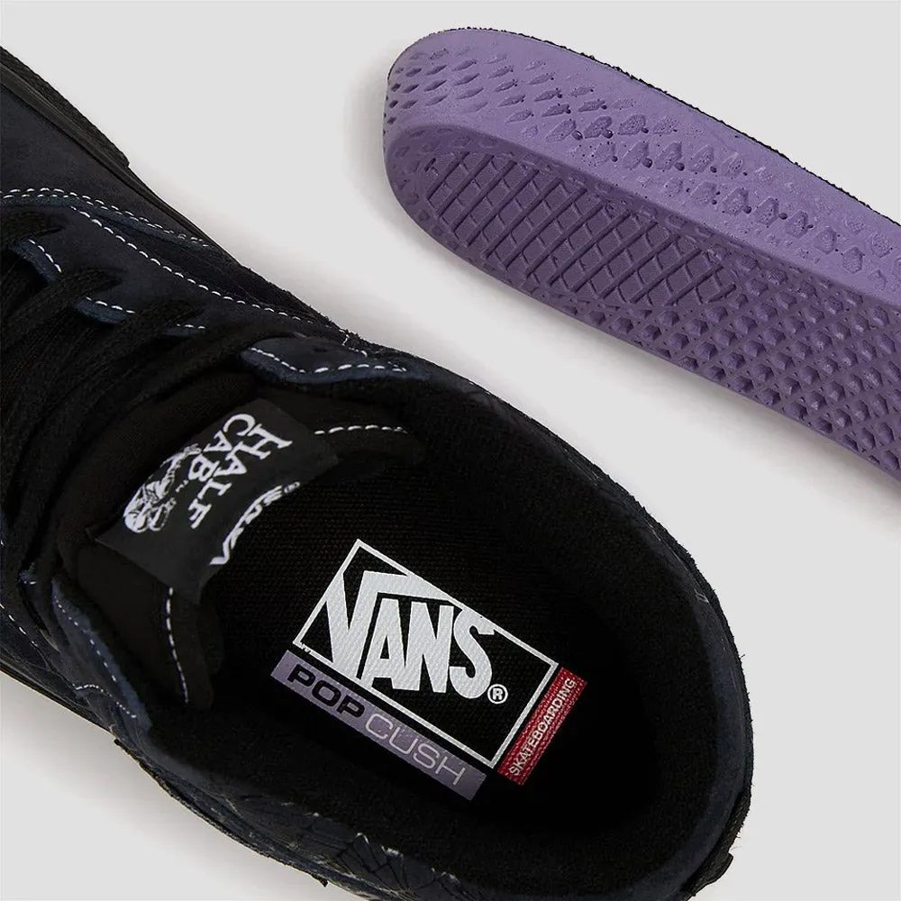 Vans Skate Half Cab Web Skate Shoes Dark Grey Black