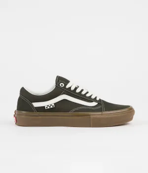 Vans Skate Old Skool Shoes - Forest Night / Gum