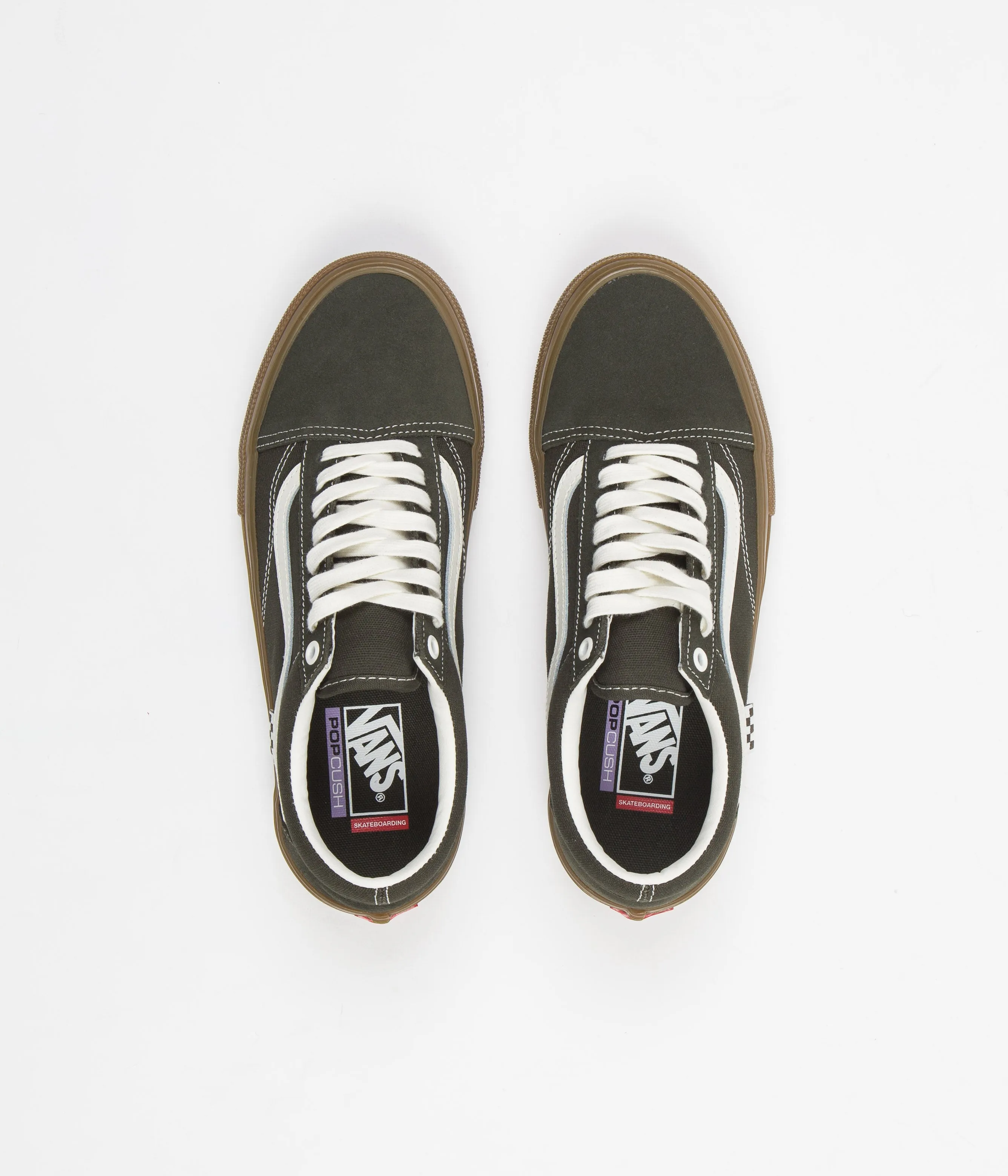 Vans Skate Old Skool Shoes - Forest Night / Gum