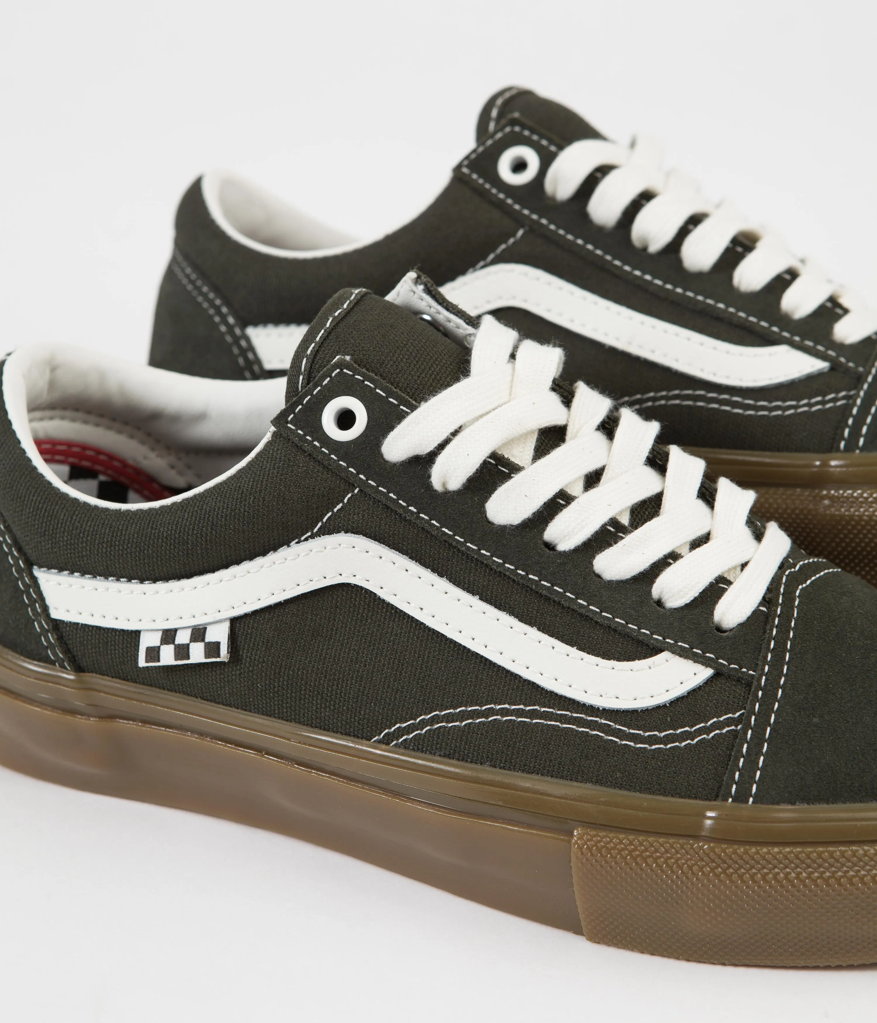 Vans Skate Old Skool Shoes - Forest Night / Gum