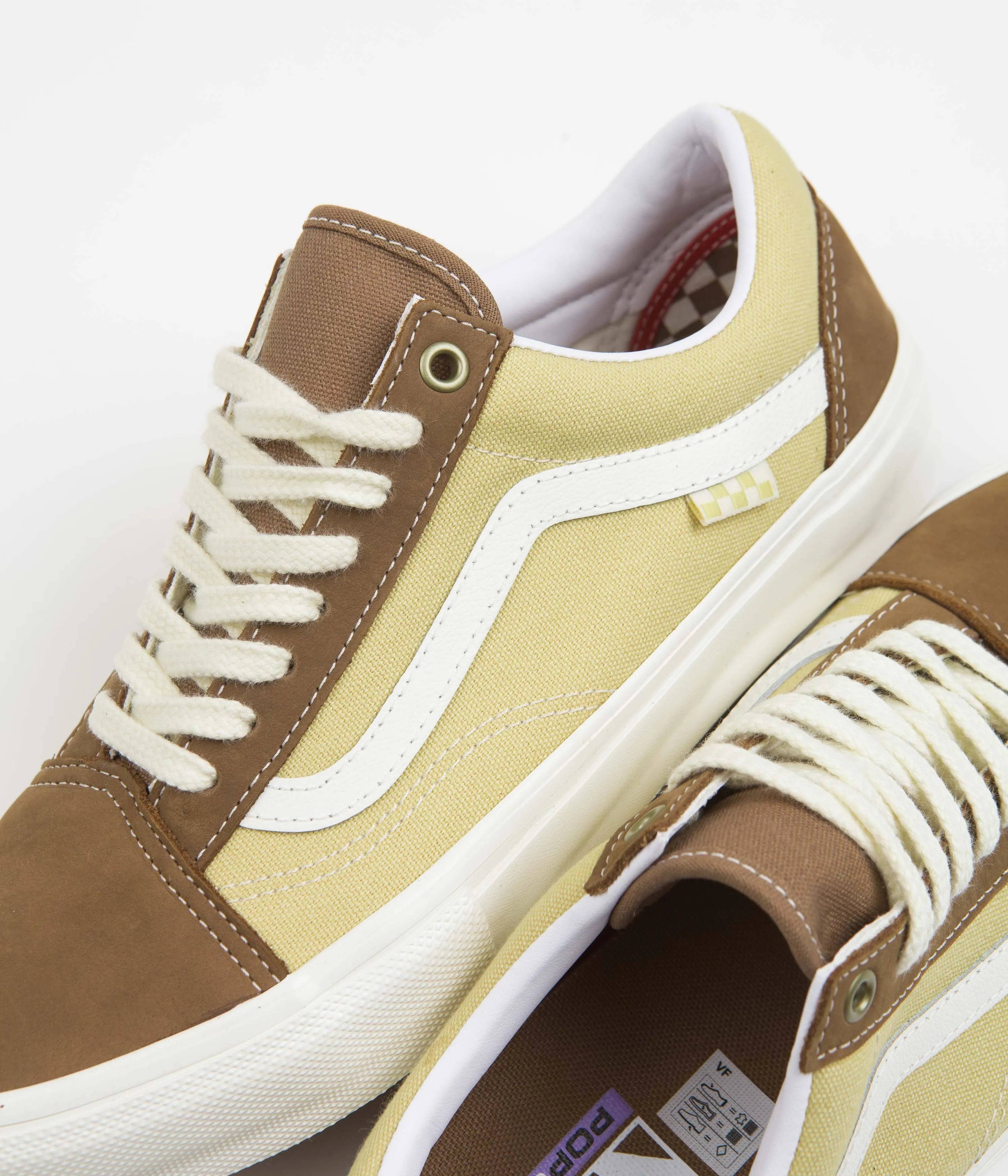 Vans Skate Old Skool Shoes - Nubuck / Canvas Brown