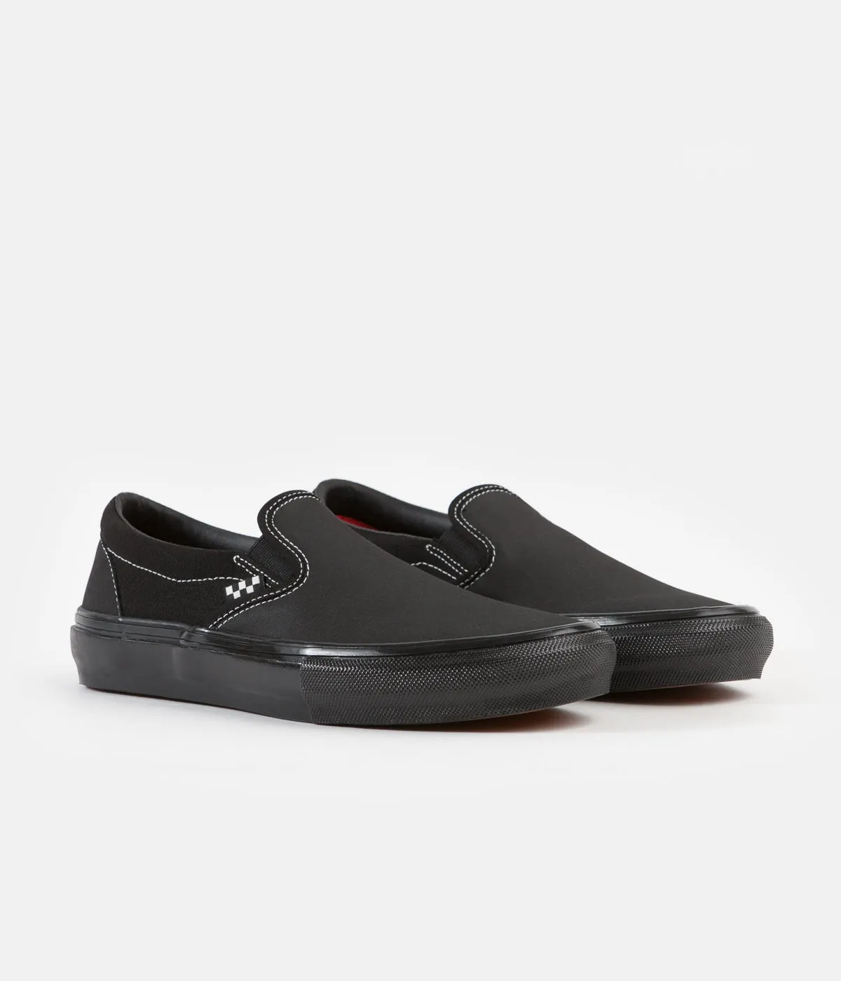 Vans Skate Slip-On Shoes - (TecTuff) Black