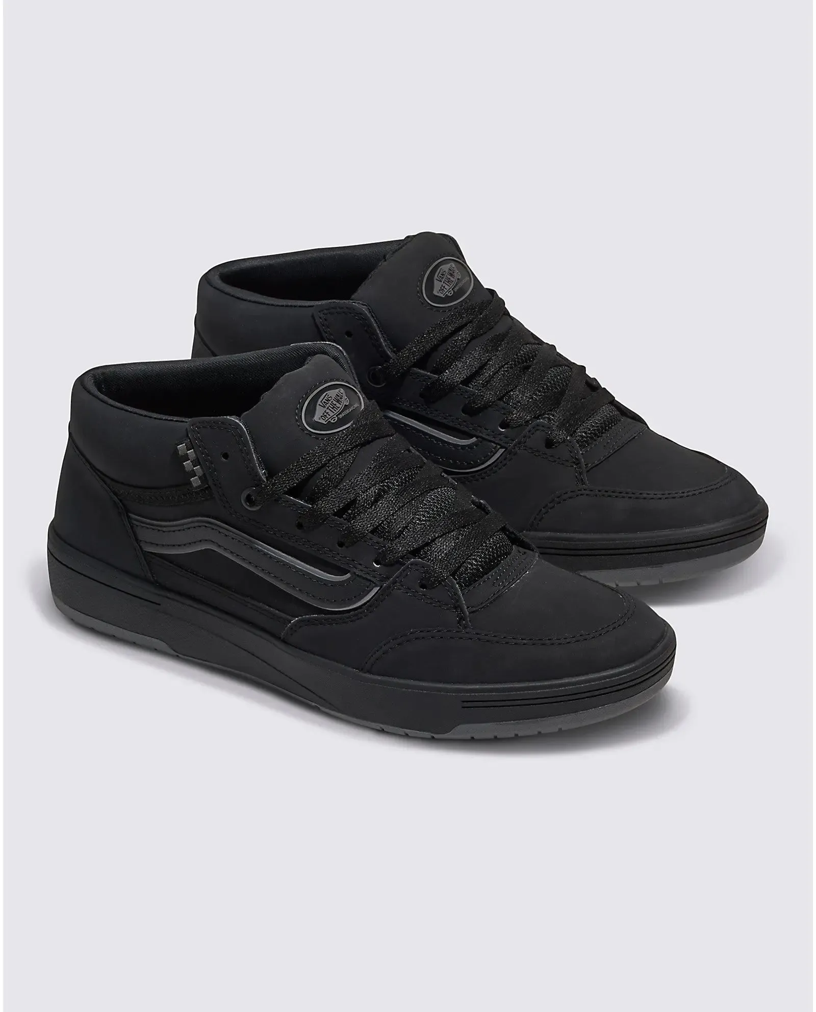 Vans Skate Zahba Mid Shoes - Black
