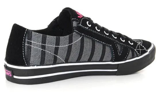 Vans - Tory-Herringbone Stripe-Black