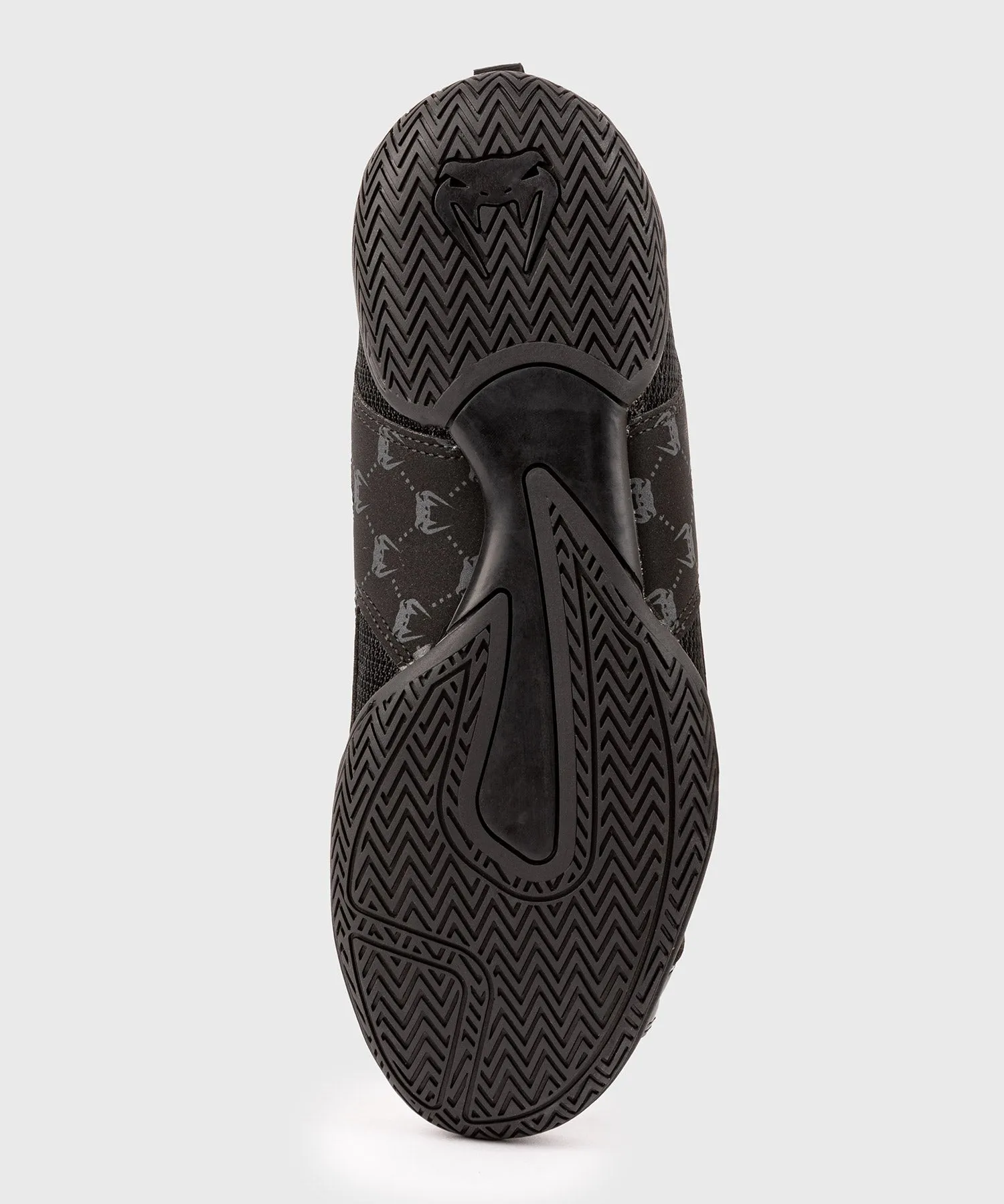 Venum Elite Evo Monogram Boxing Shoes – Black