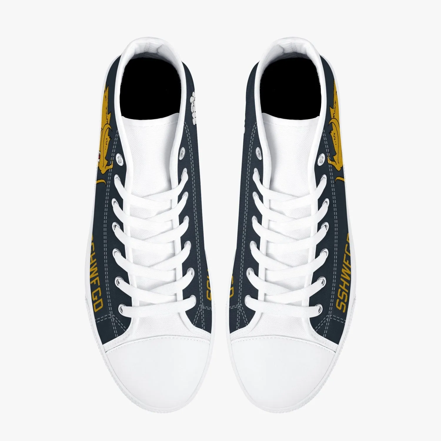 VFA-192 "Golden Dragons" High Top Canvas Shoes