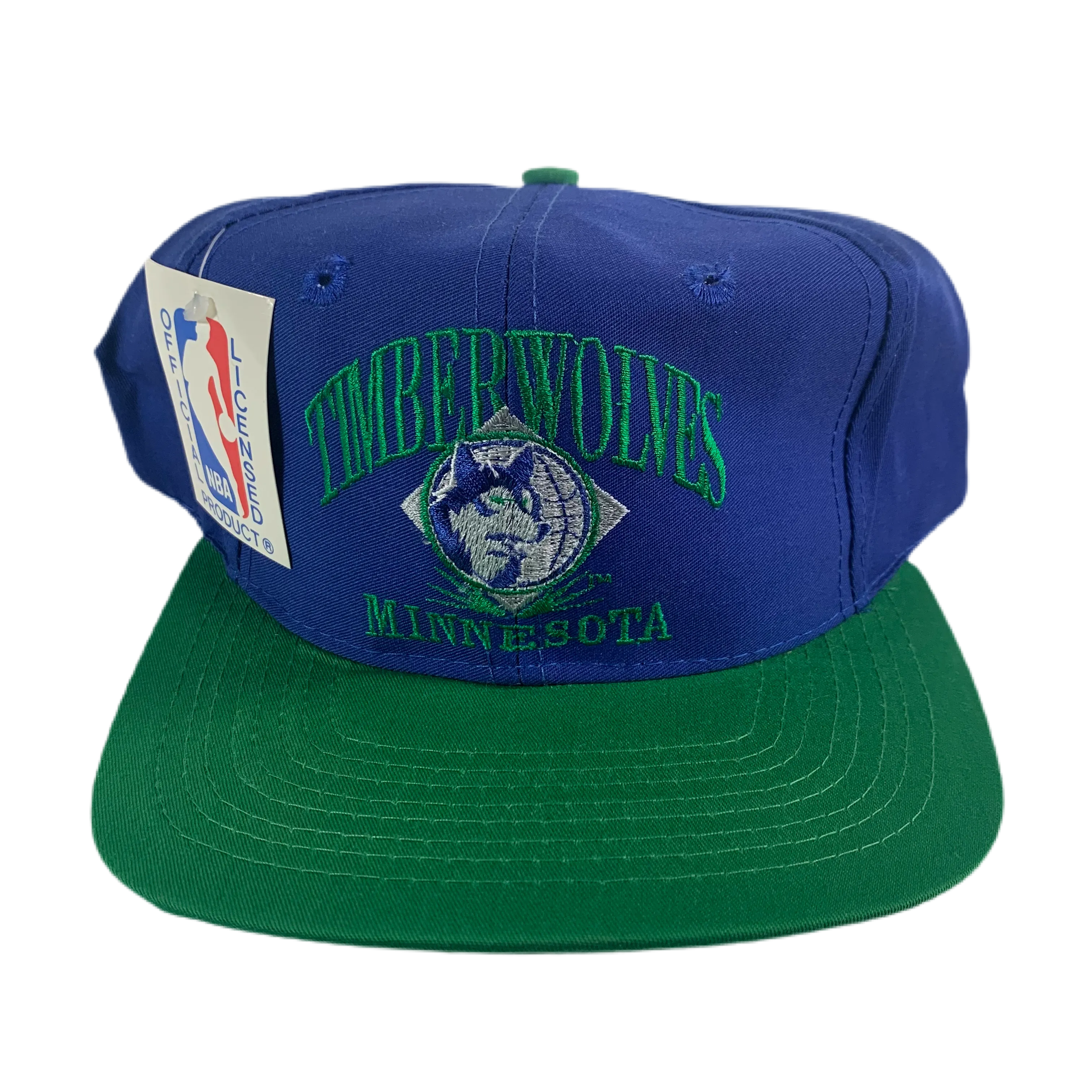 Vintage Minnesota Timberwolves "NBA" Signature Snapback Hat