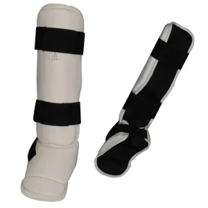 Vinyl Shin Instep - Boxing MMA Muay Thai Karate Training & Protection