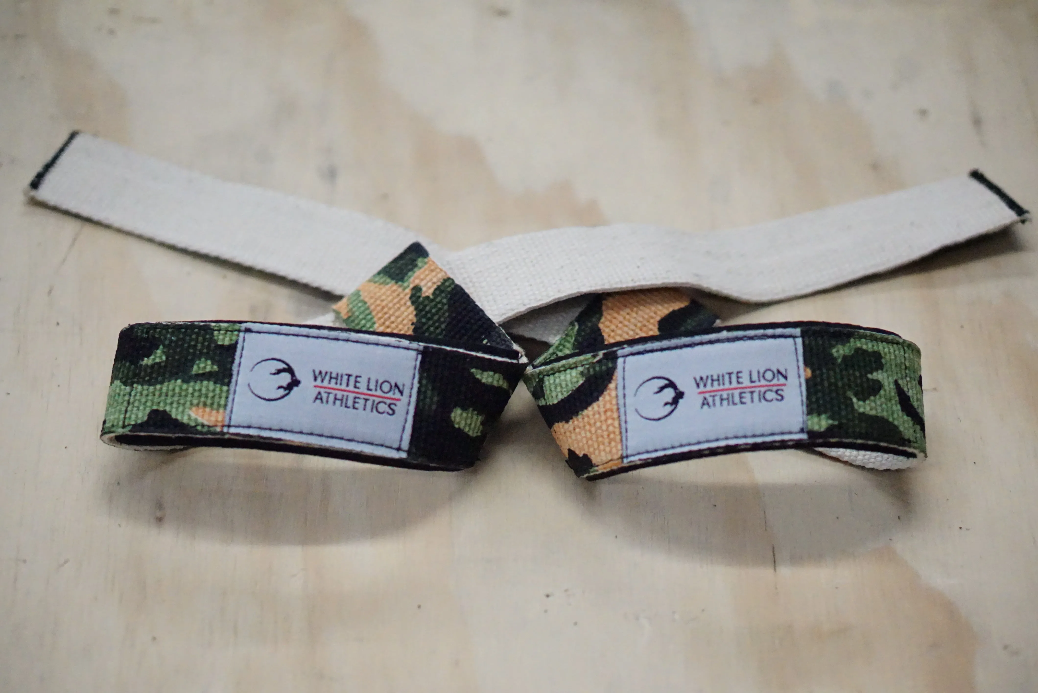 Weightlifting Straps | Heavy Duty Cotton (Camo)