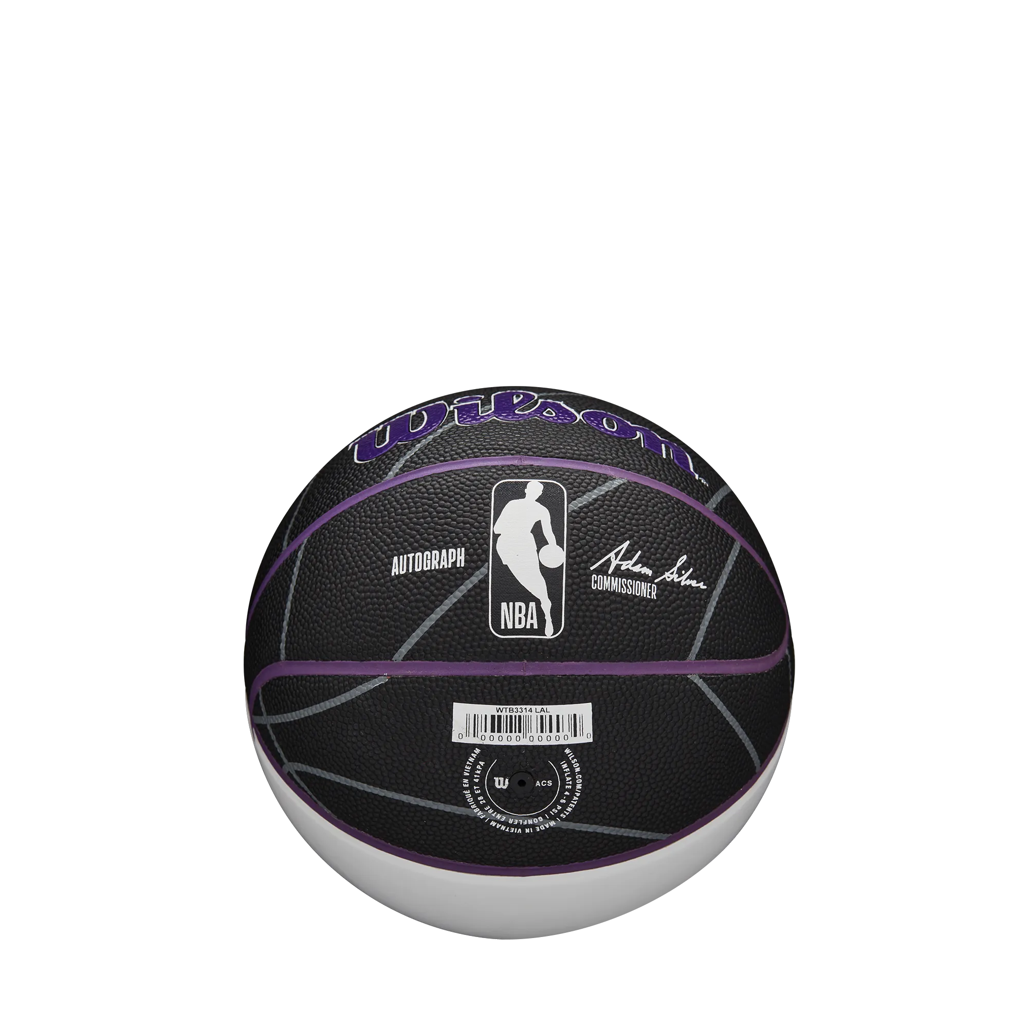 Wilson NBA Team Autograph Mini Basketball