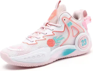 Women Men Basketball Shoes Casual Fashion High Top Lace Up Running Sneakers Color Blocking Sport Shoes Walking Tennis Shoes