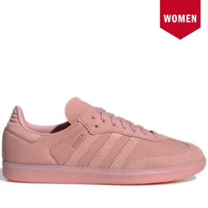 Women's Adidas Samba OG Shoes - Wonder Mauve / Wonder Mauve / Wonder Mauve