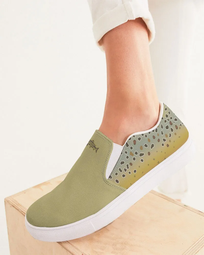 Womens Browntown Smooth v3 Slip-On Canvas Shoe