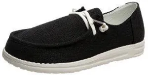 Womens Casual Sneakers Canvas Slip-On Christmas Print Comfort Casual Lace Up Low Cut Basketball Shoes for Women