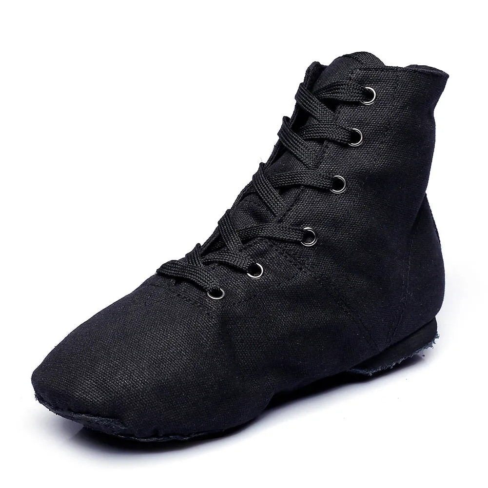 Women's Lace-up Jazz Dance Boots Halloween Pirate Boots Character Shoes