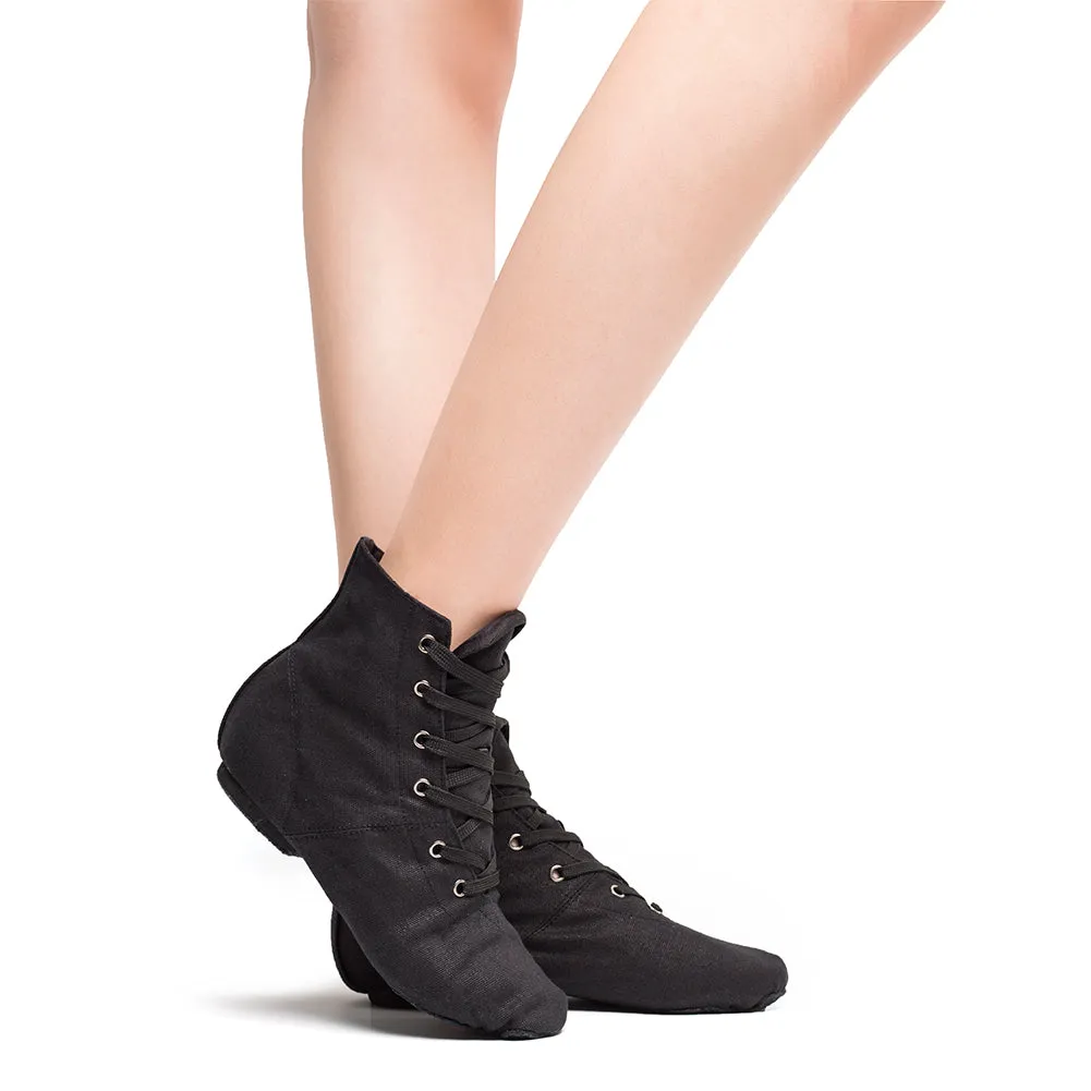 Women's Lace-up Jazz Dance Boots Halloween Pirate Boots Character Shoes
