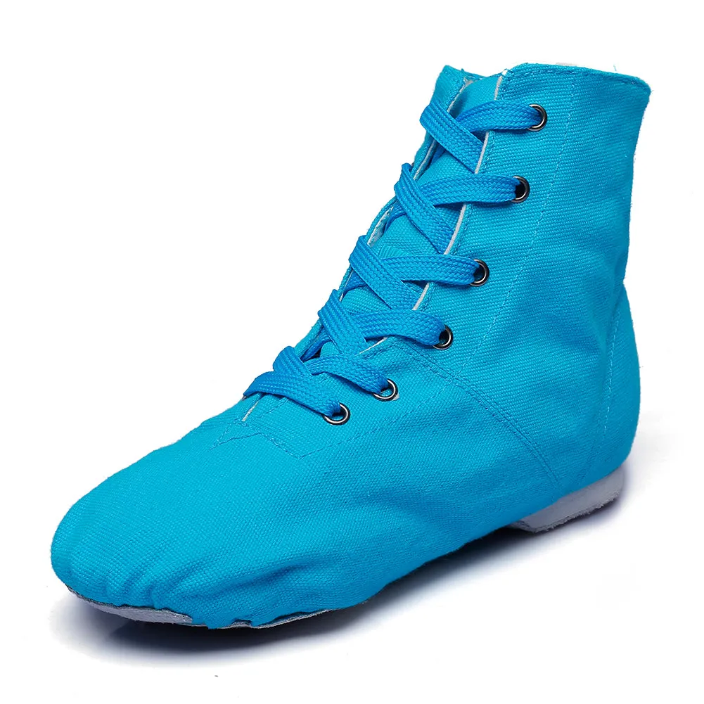 Women's Lace-up Jazz Dance Boots Halloween Pirate Boots Character Shoes