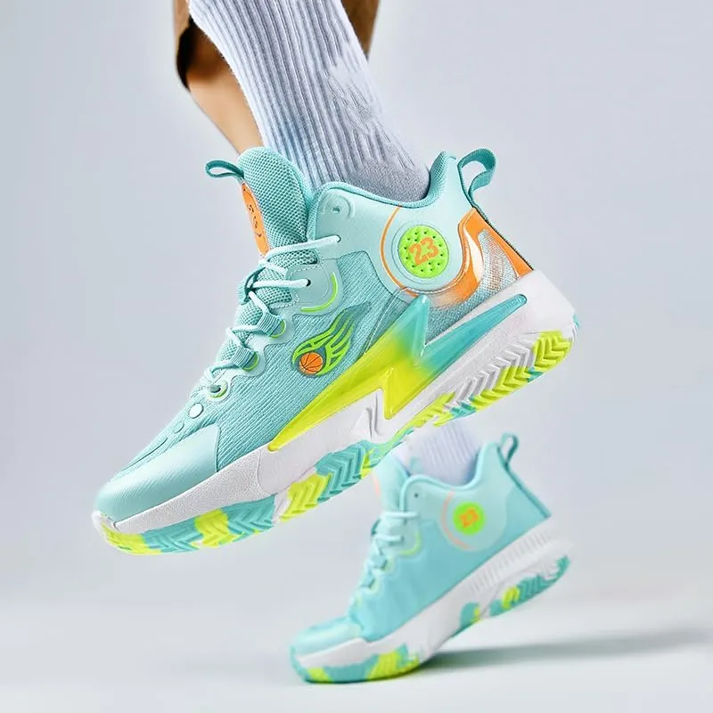 Womens Mens Basketball Shoes Lightweight Fashion Breathable Comfortable Non Slip Sport Indoor Outdoor Volleyball Sneakers for Unisex