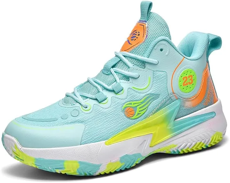 Womens Mens Basketball Shoes Lightweight Fashion Breathable Comfortable Non Slip Sport Indoor Outdoor Volleyball Sneakers for Unisex