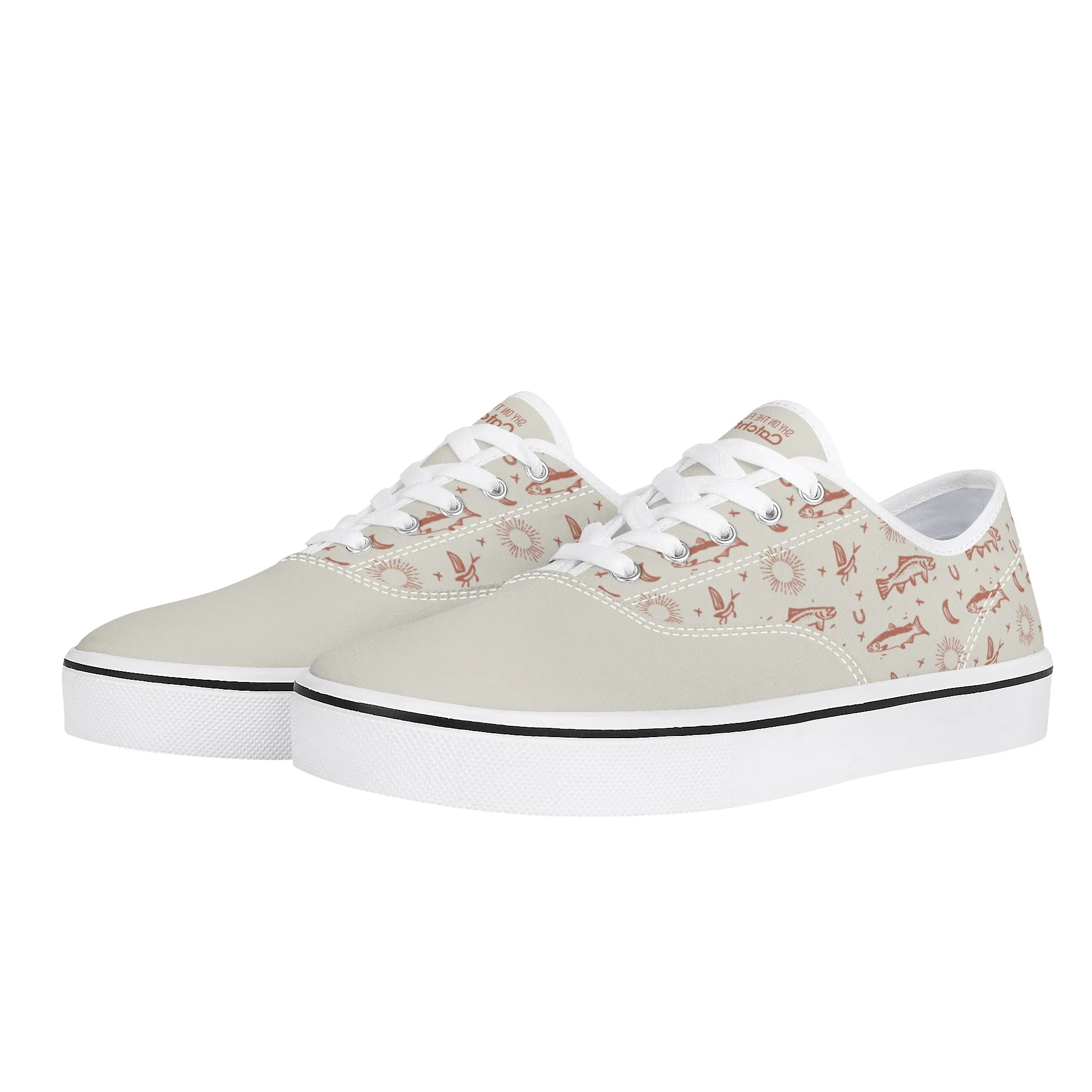 Womens Shyanne Orvis   Catchflo Untamed Canvas Boat Shoe