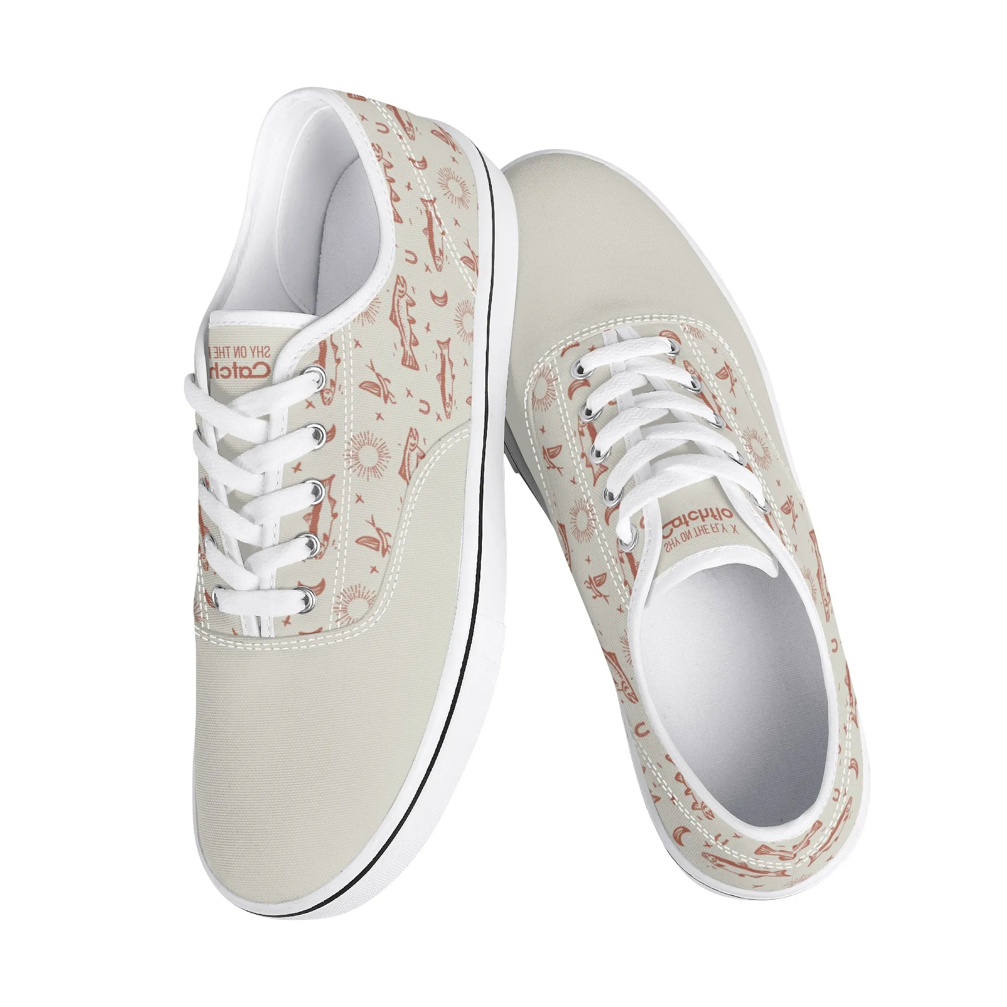 Womens Shyanne Orvis   Catchflo Untamed Canvas Boat Shoe