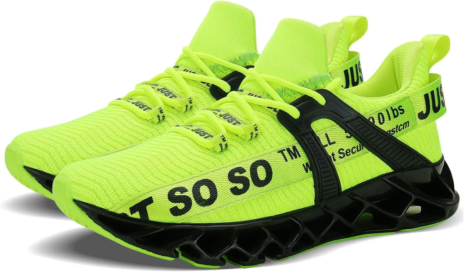 WONESION Mens Breathable Walking Tennis Running Shoes Blade Fashion Sneakers