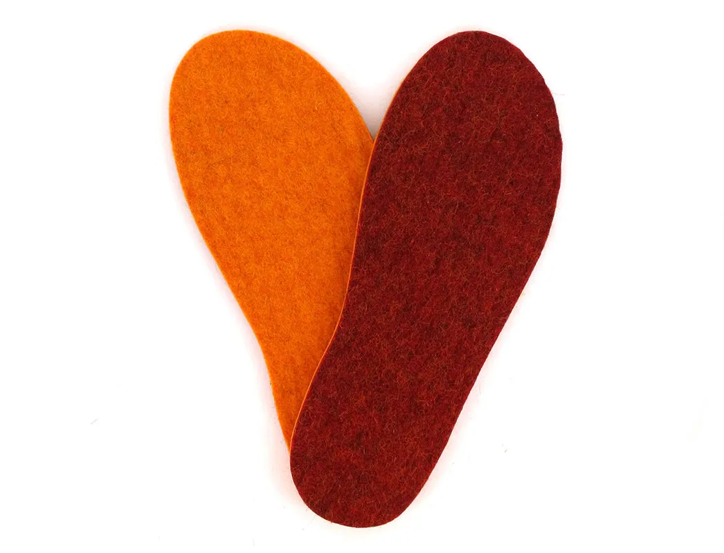 WoolFit Two-Tone Felt Insoles