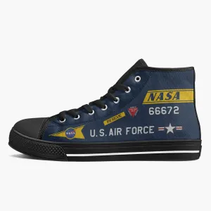 X-15 "56-6672" High Top Canvas Shoes