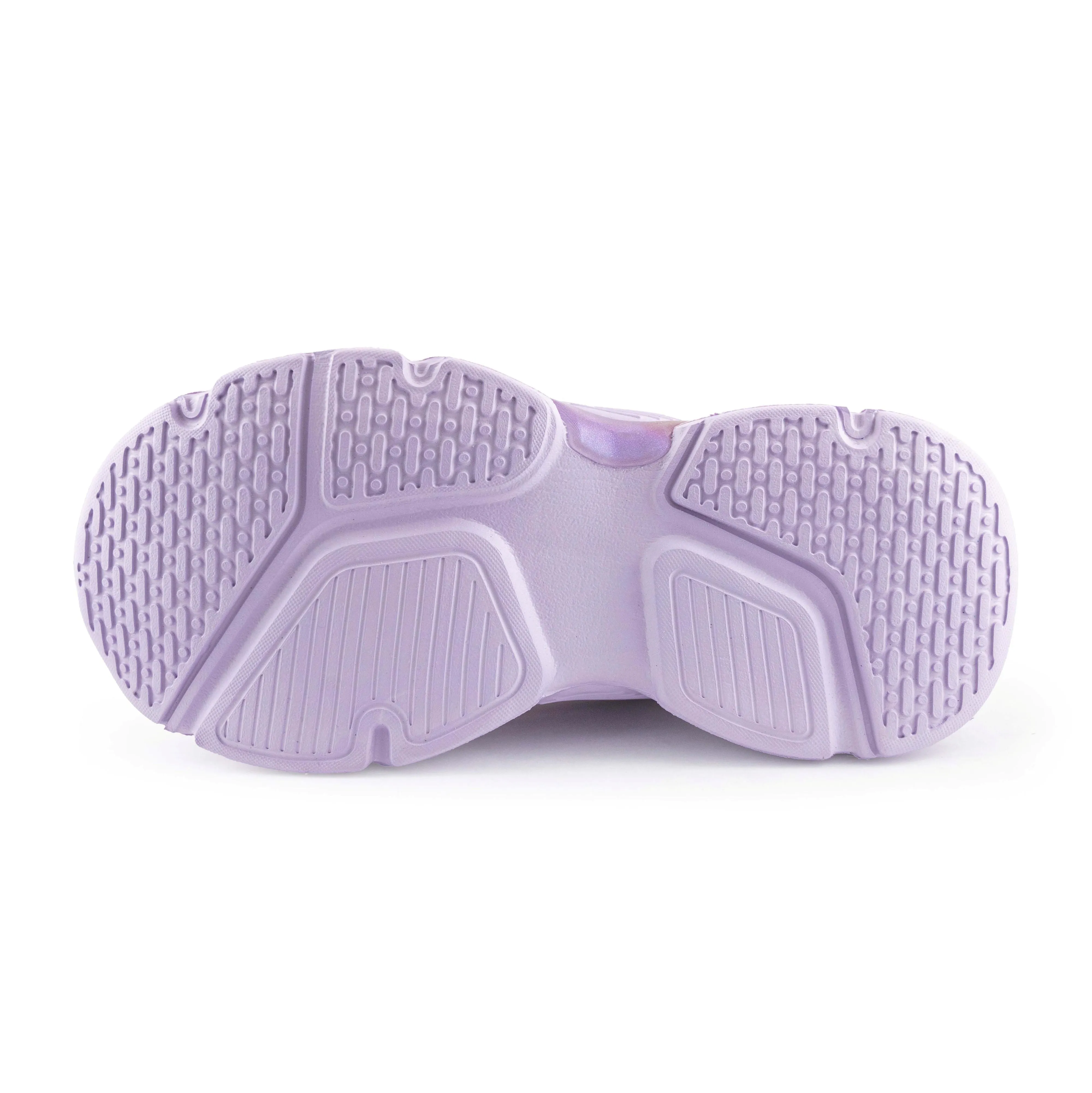 Youth Rotary buckle Girl's Sneakers with butterfly 8820 Purple