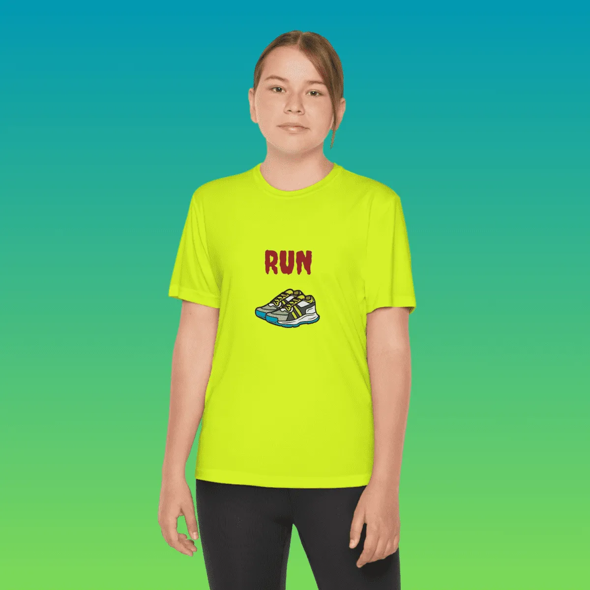 Youth Running Moisture-Wicking Tee
