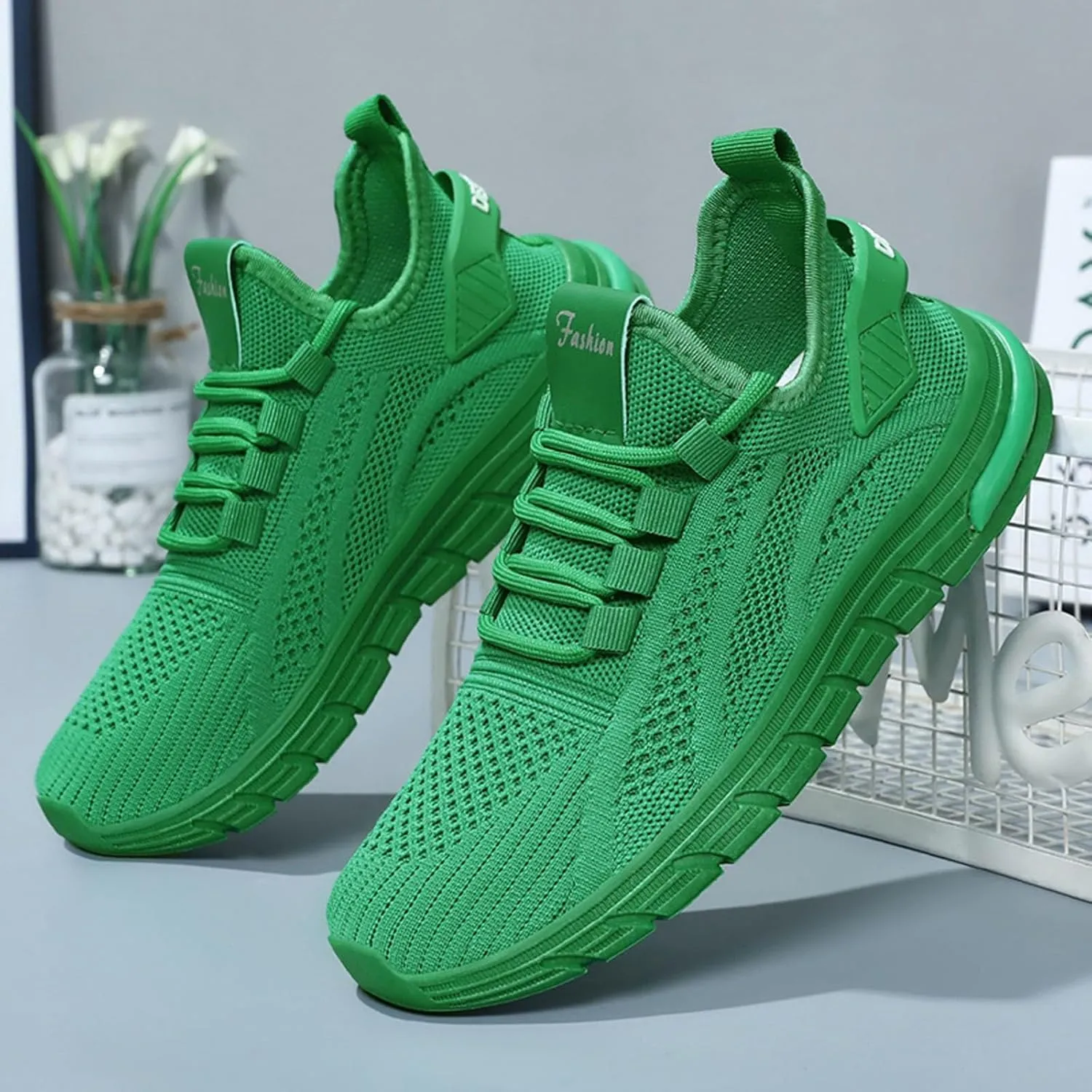 ZSpzx Orthopedic Sneakers for Women Air Cushioned Lace Up Fashion Casual Canvas Shoes Comfortable Lightweight Flats Breathable Padded Insole Slip on Tennis Boat Shoes with Arch Support