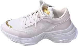 ZSpzx Women's Fashion Walking Sneakers Lace Up Slip On Arch Support Orthopedic Breathable Workout Running Wedge Shoes Casual Air Cushioned Jogging Tennis Sneaker for Plantar Fasciitis Daily Wear